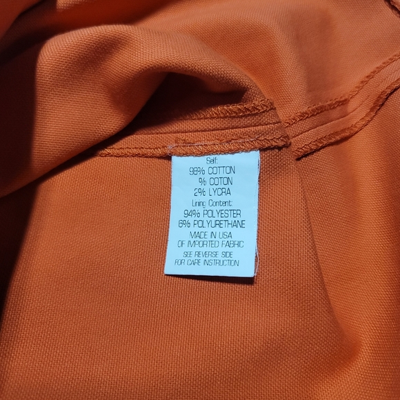 Theory Strapless Tangerine Dress - Picture 5 of 7